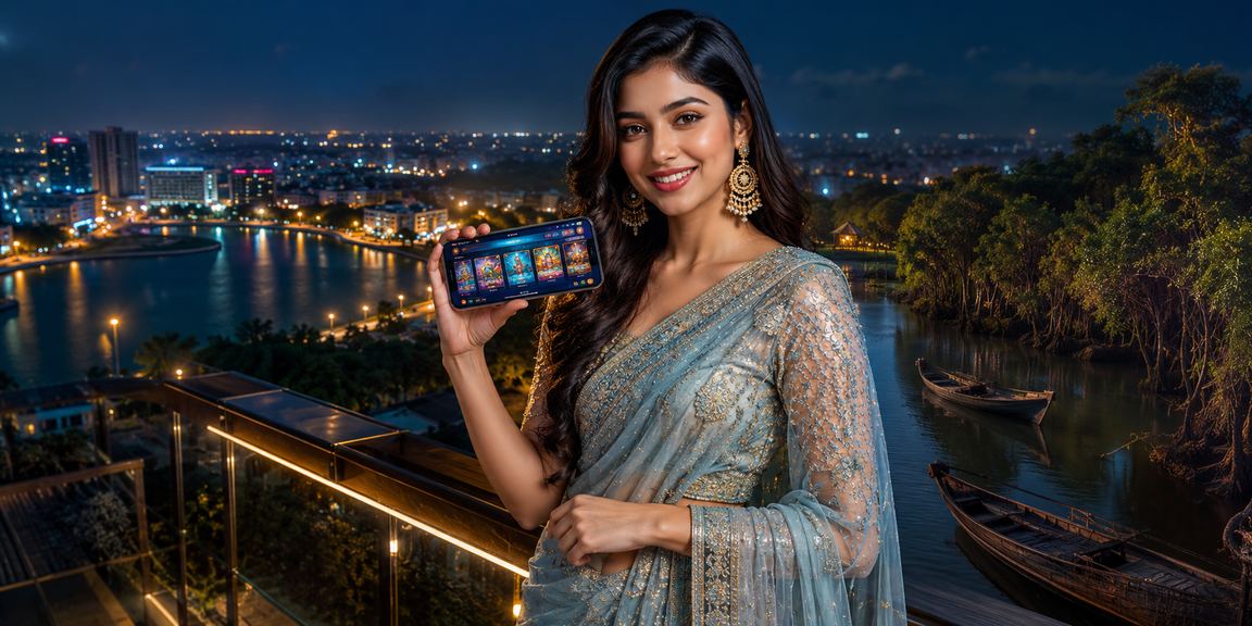 চট্টগ্রামে একজন বাংলাদেশি মোবাইলে 351 ক্যাসিনো অ্যাপ উপভোগ করছেন